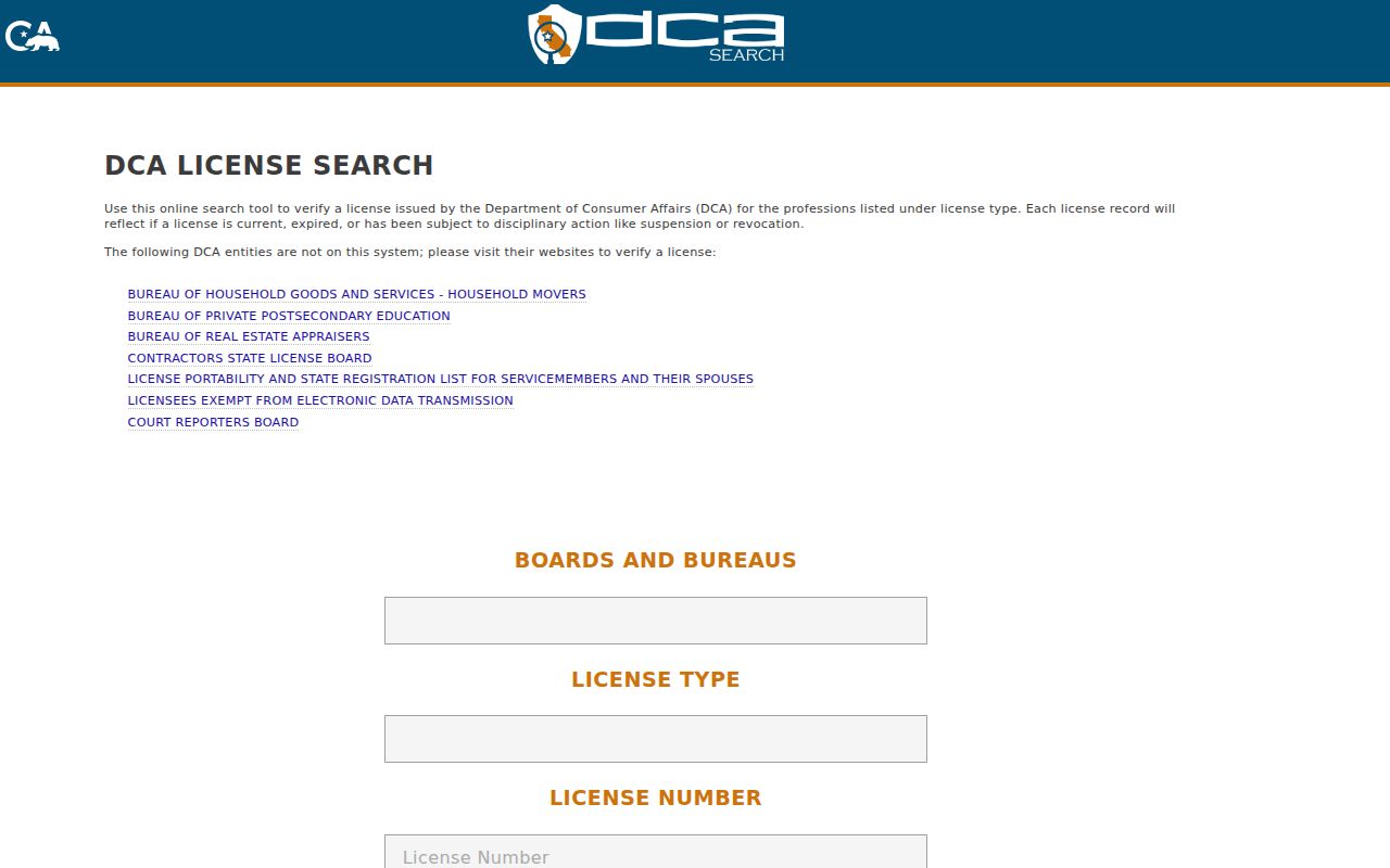 Poway residents directory reference for California professional license search